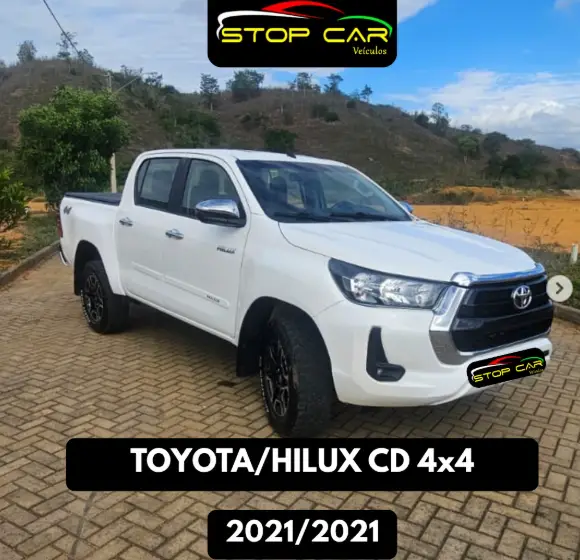 Carro Toyota Hilux Cabine Dupla 2021 SRV 2.8 TDI CD 4x4 (Aut)