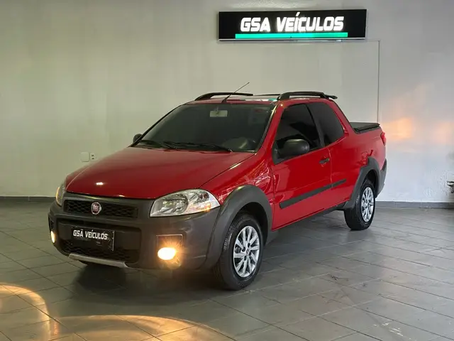 Carro Fiat Strada 2015 Working 1.4 (Flex) (Cabine Dupla)