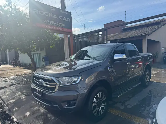 Carro Ford Ranger Cabine Dupla 2021 XLT 3.2 Turbodiesel 20V 4x4 (Aut)