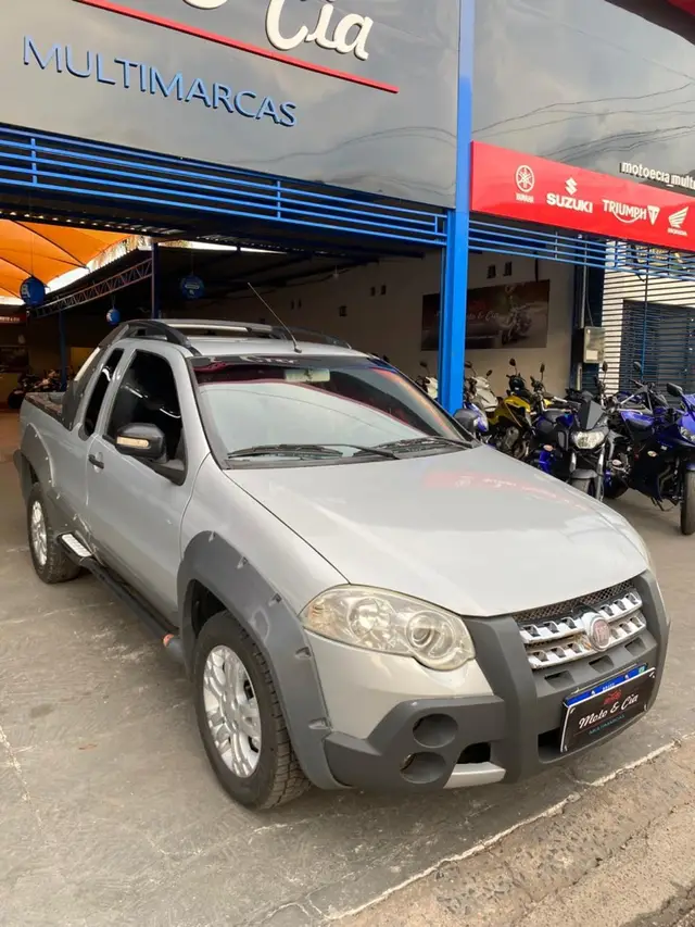 Carro Fiat Strada 2009 Adventure 1.8 8V (Flex) (Cabine Dupla)