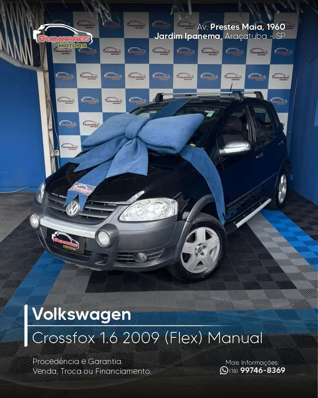 Carro Volkswagen CrossFox 2009 1.6 (Flex)