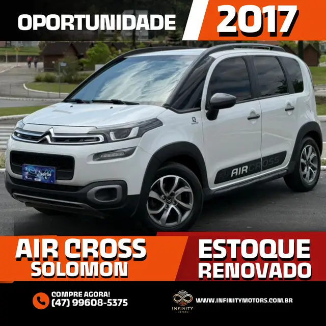 Carro Citroën Aircross 2017 1.6 16V Live (Flex) (Aut)