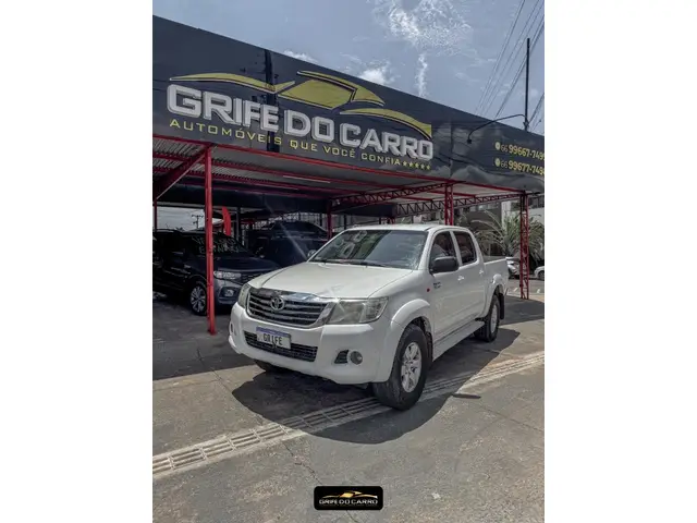 Carro Toyota Hilux Cabine Dupla 2013 Hilux 2.7 SR CD 4x2 (Flex) (Aut)