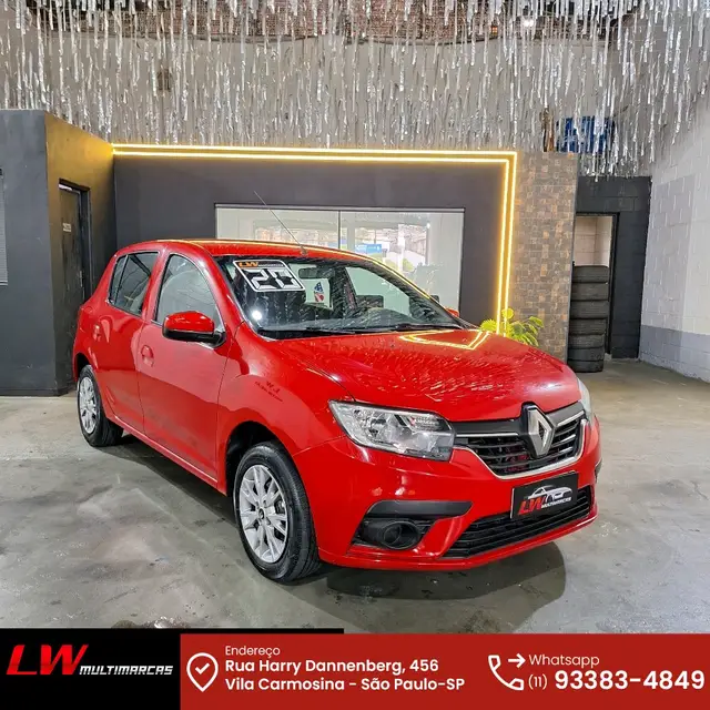 Carro Renault Sandero 2020 Zen 1.6 16V SCe (Flex)