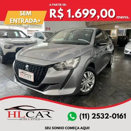 Carro Peugeot 208 2023 Like 1.0 (Flex)