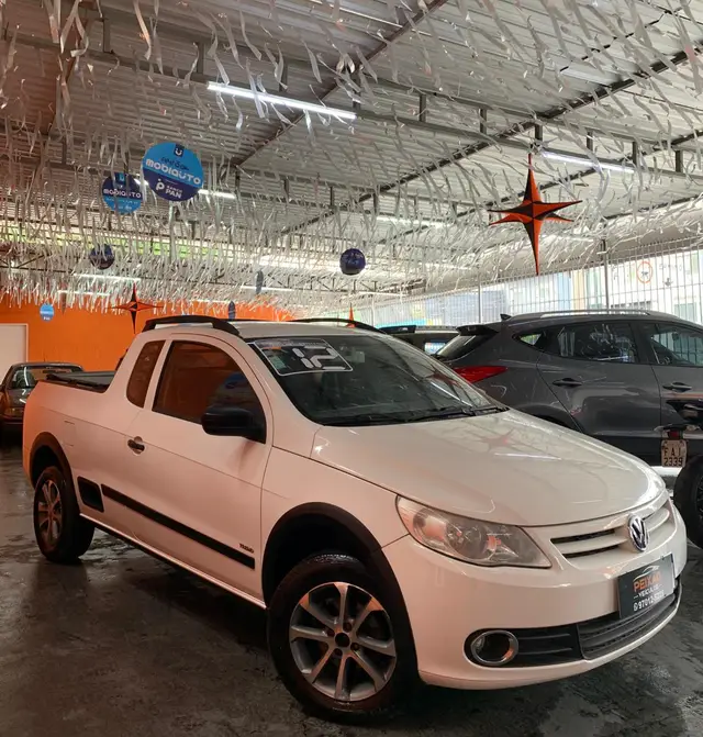 Carro Volkswagen Saveiro 2012 1.6  (Flex) (cab. estendida)
