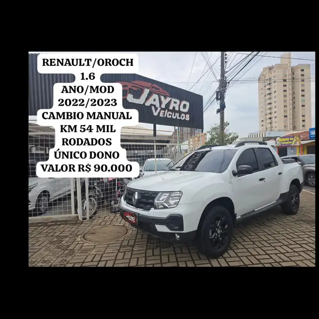 Carro Renault Oroch 2023 Intense 1.6 (Flex)