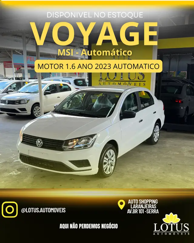 Carro Volkswagen Voyage 2022 1.6