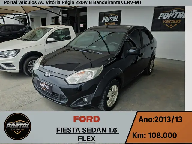 Carro Ford Fiesta Sedan 2013 Sed. 1.6 8V Flex 4p