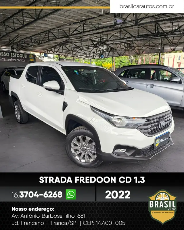 Carro Fiat Strada 2022 Freedom 1.3 CD (Flex)