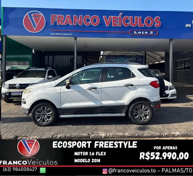 Carro Ford EcoSport 2014 Ecosport Freestyle 1.6 16V (Flex)