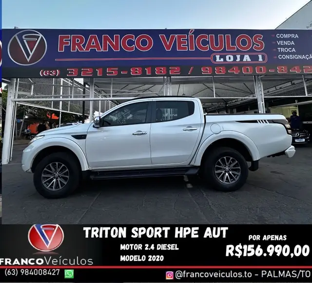 Carro Mitsubishi L200 Triton Sport 2020 SPORT HPE-S 2.4 CD DIES. AUT