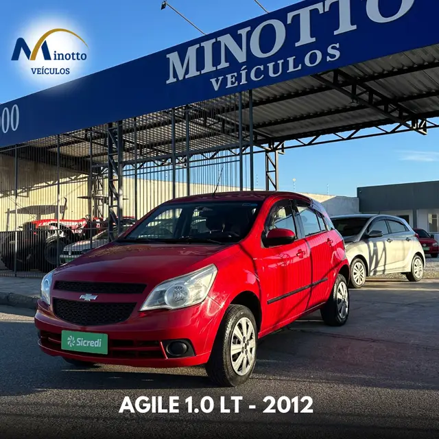 Carro Chevrolet Agile 2012 LT 1.4 8V (Flex)