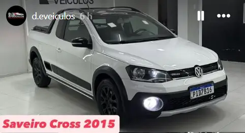 Carro Volkswagen Saveiro 2015 Cross 1.6 16v MSI CE (Flex)