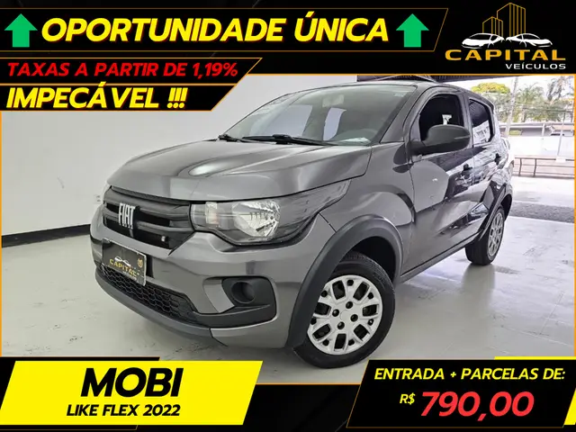 Carro Fiat Mobi 2022 Like 1.0 (Flex)
