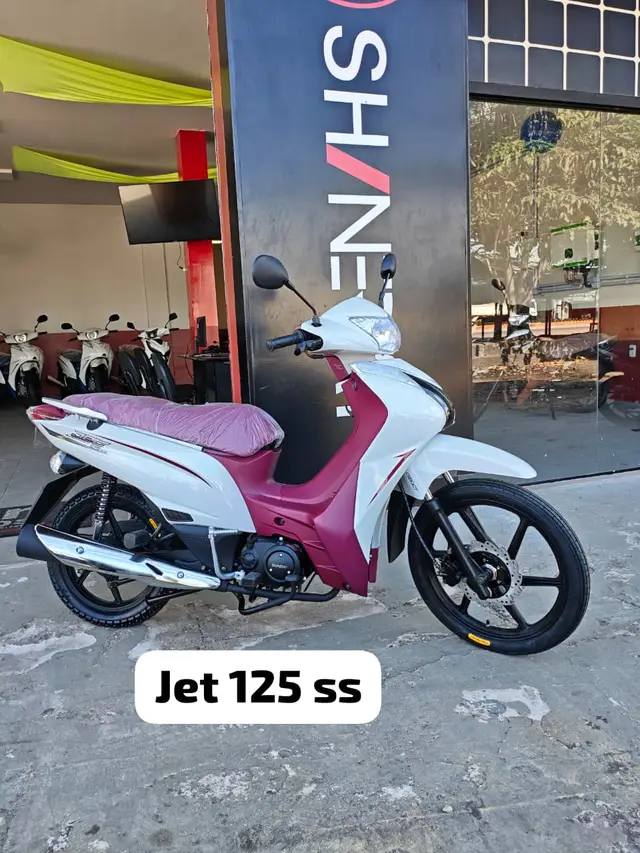 Moto Shineray JET 125SS 2026 Carburada