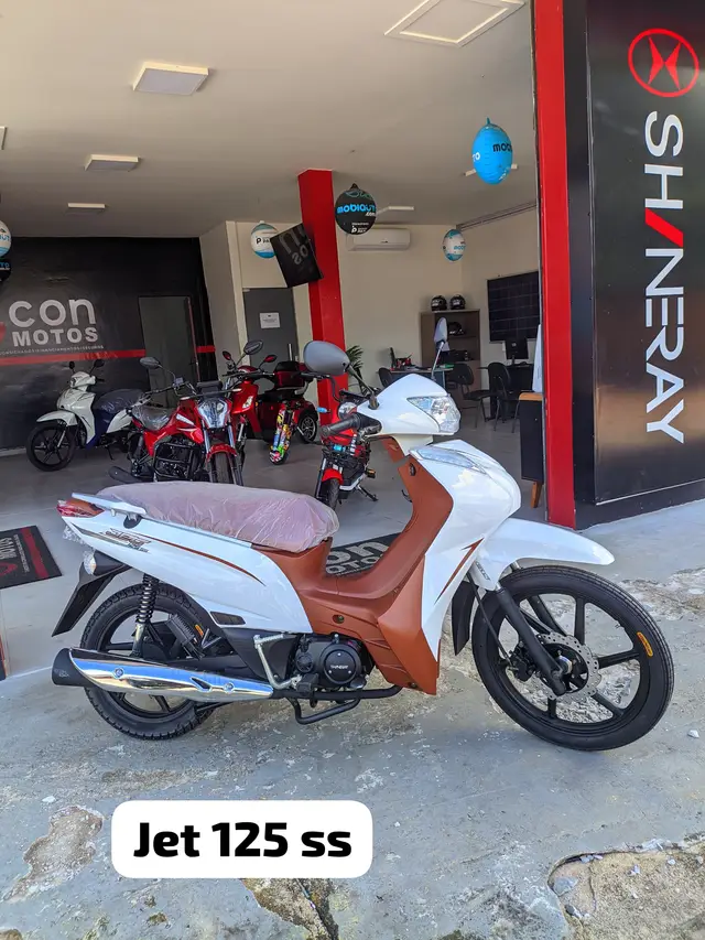 Moto Shineray JET 125SS 2026 Carburada