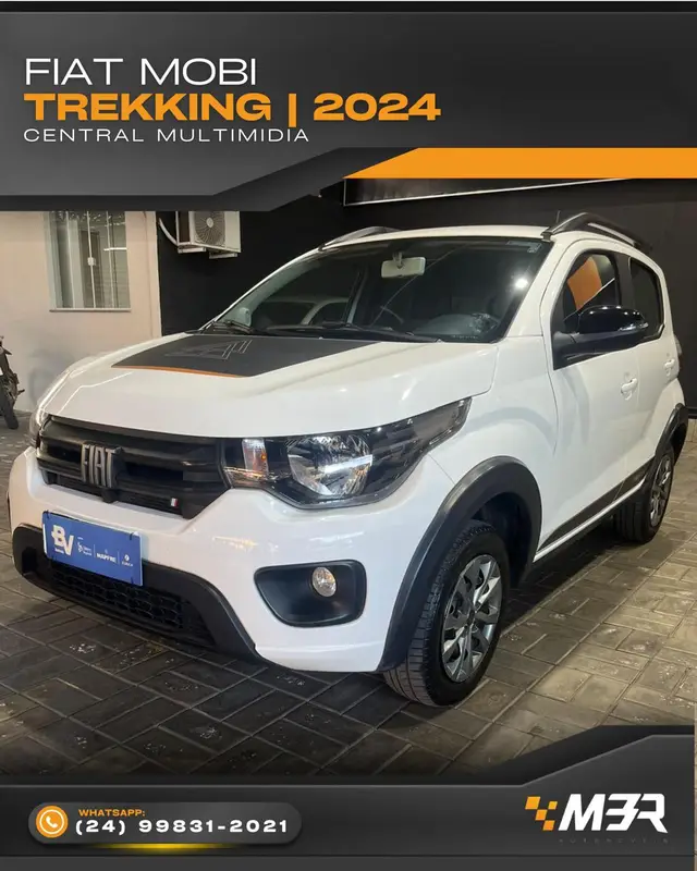 Carro Fiat Mobi 2024 Trekking 1.0