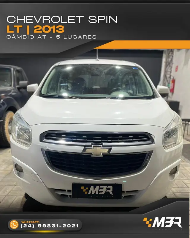 Carro Chevrolet Spin 2013 LT 5S 1.8 (Aut) (Flex)