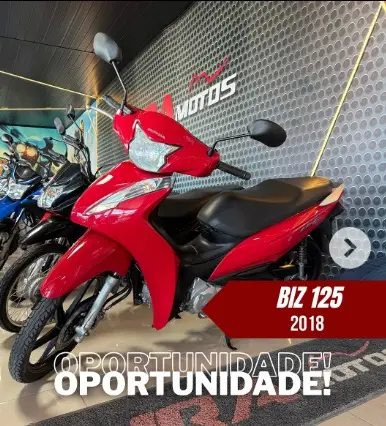 Moto Honda Biz 125 2018 ES