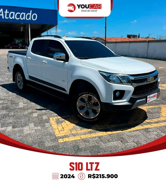 Carro Chevrolet S10 Cabine Dupla 2024 LTZ 2.8 Turbodiesel (Aut.)