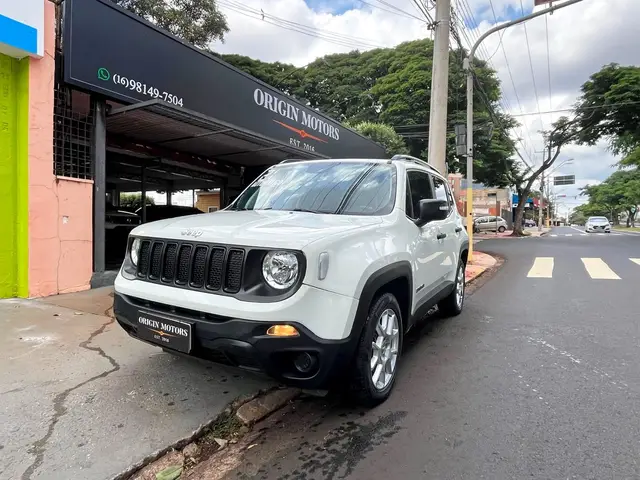 Carro Jeep Renegade 2021 Sport 1.8 4x2 (Aut) (Flex)