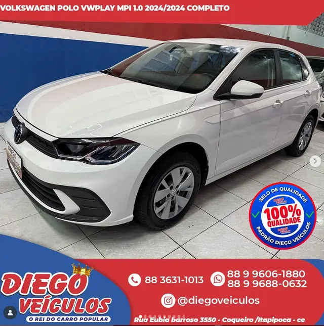 Carro Volkswagen Polo 2024 MPI (Flex)