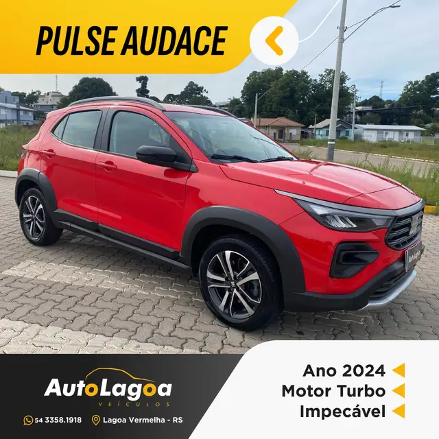 Carro Fiat Pulse 2024 Audace Turbo 200 1.0
