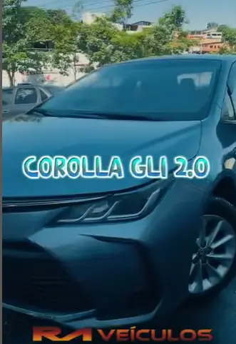 Carro Toyota Corolla 2020 GLi 2.0