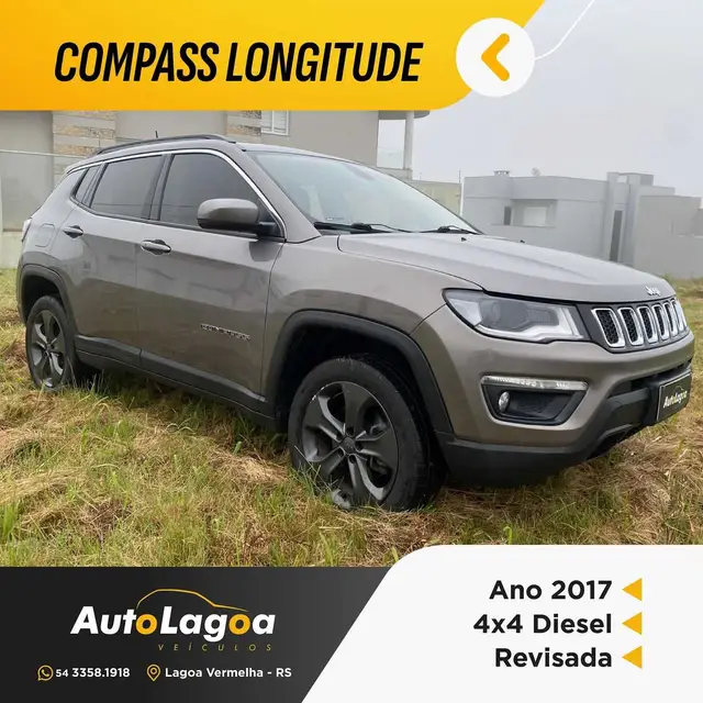 Carro Jeep Compass 2017 2.0 Longitude 4x2 (Aut) (Flex)