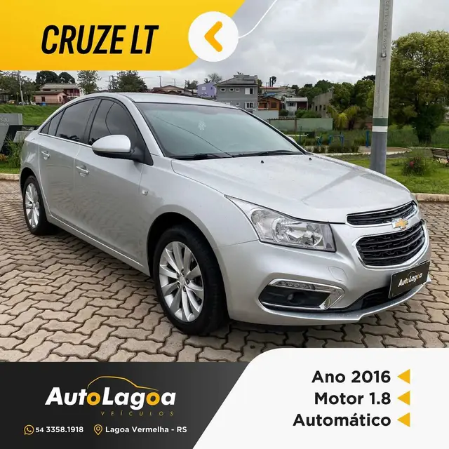 Carro Chevrolet Cruze 2016 LT 1.4 16V Ecotec (Aut) (Flex)