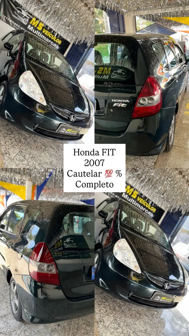 Carro Honda Fit 2007 LXL 1.4