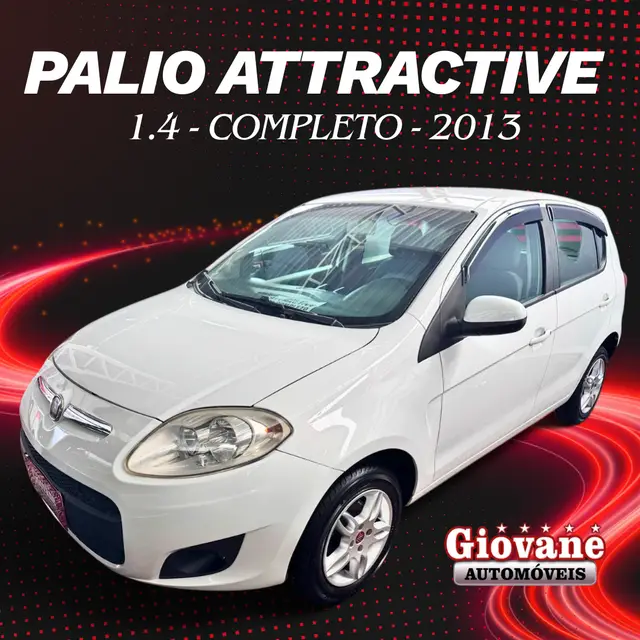 Carro Fiat Palio 2013 Attractive 1.4 8V (Flex)