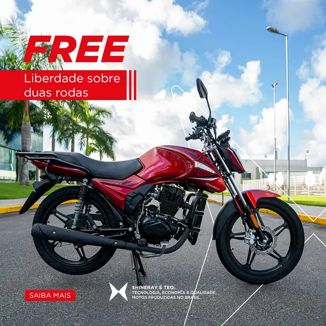 Moto Shineray FREE 150 2026 EFI