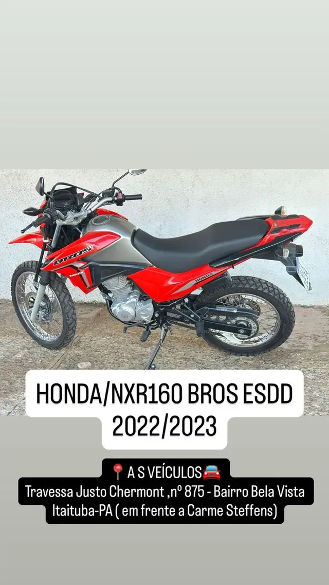 Moto Honda NXR 160 2023 Bros ESDD