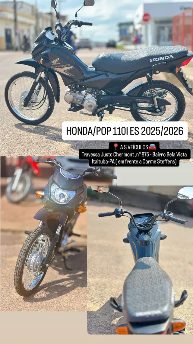 Moto Honda Pop 110i 2026 ES