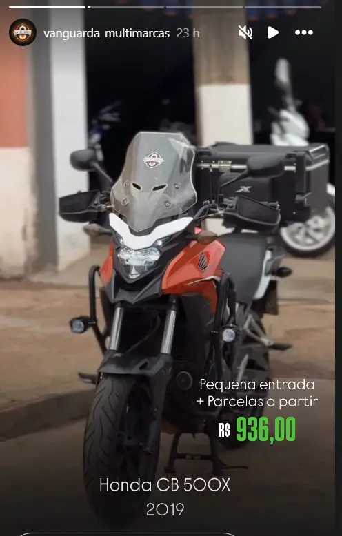 Moto Honda CB 500X 2019 Standard