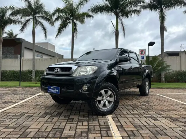 Carro Toyota Hilux Cabine Dupla 2010 Hilux 2.7 SR CD 4x2 (Flex) (Aut)