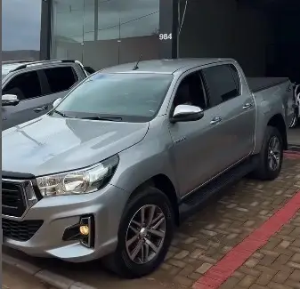 Carro Toyota Hilux Cabine Dupla 2020 Hilux 2.8 16v TDI SRV CD 4x4 (Aut)