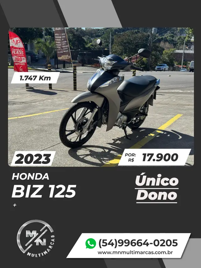 Moto Honda Biz 125i 2023 Flex