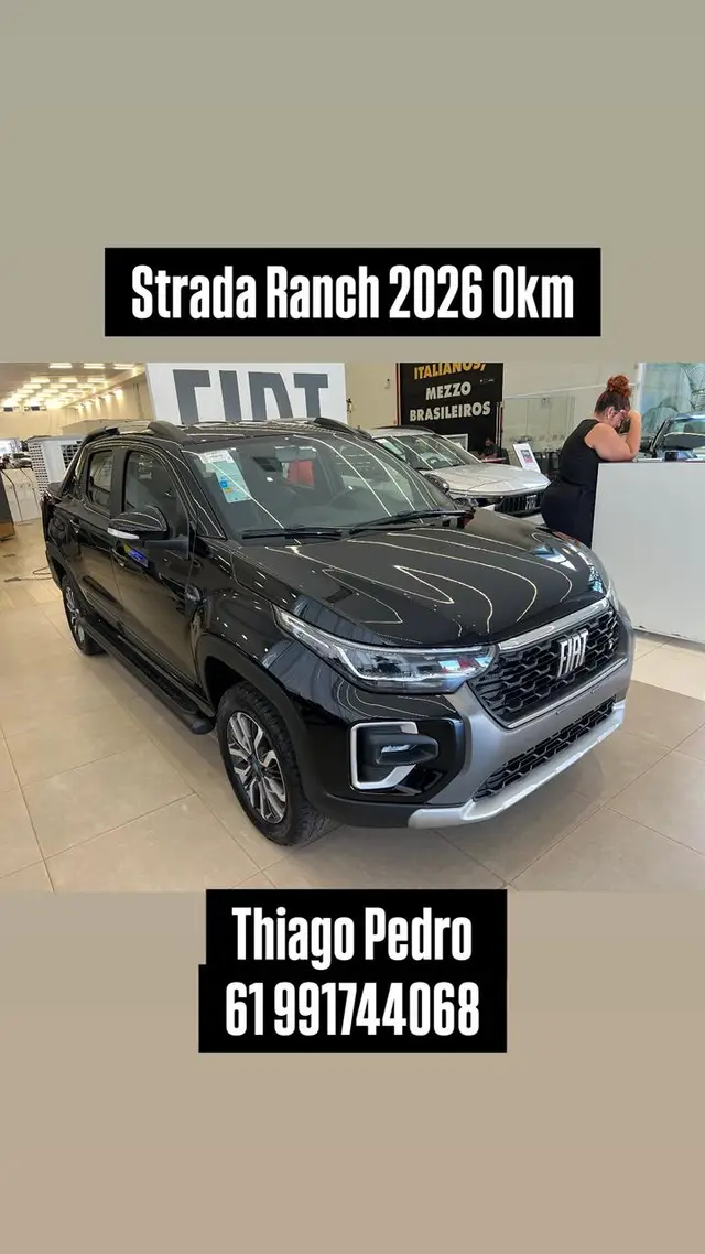 Carro Fiat Strada 2026 Ranch CD 1.0 Turbo