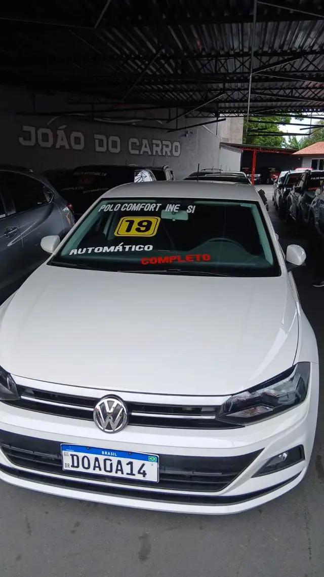 Carro Volkswagen Polo 2019 1.0 200 TSI Comfortline (Aut) (Flex)
