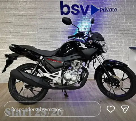 Moto Honda CG 160 2025 Start