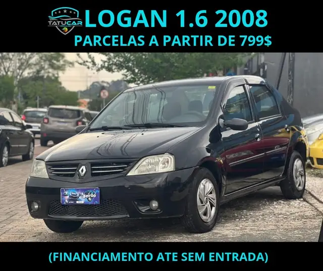 Carro Renault Logan 2008 Privilège 1.6 16V (flex)