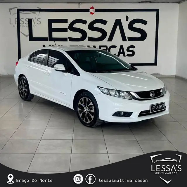 Carro Honda Civic 2015 LXR 2.0 i-VTEC (Aut) (Flex)