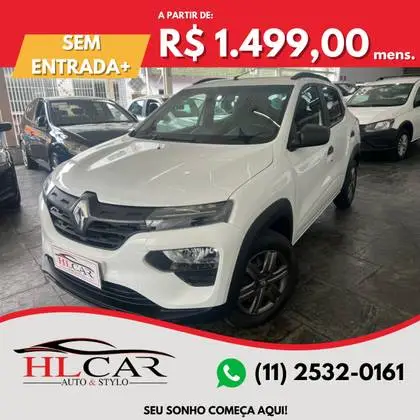 Carro Renault Kwid 2024 Zen 1.0 12v SCe (Flex)