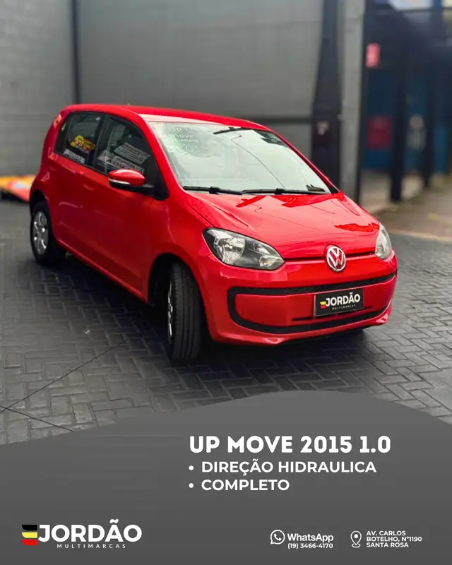 Carro Volkswagen Up! 2015 1.0 12v E-Flex move up! 4p