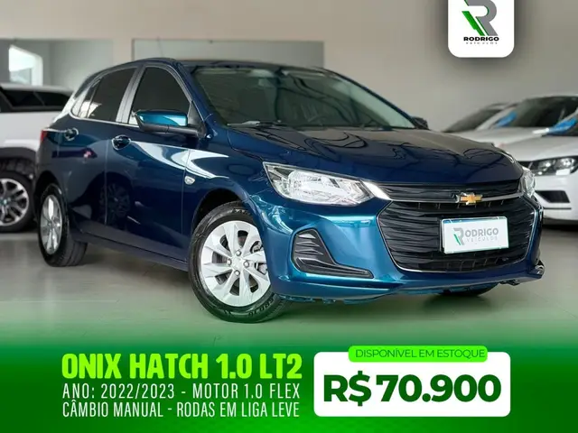 Carro Chevrolet Onix 2023 LT 1.0