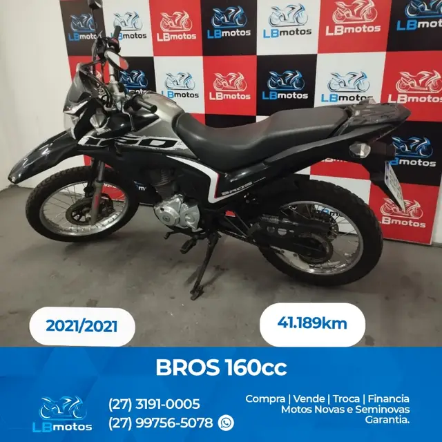 Moto Honda NXR 160 2021 Bros ESDD