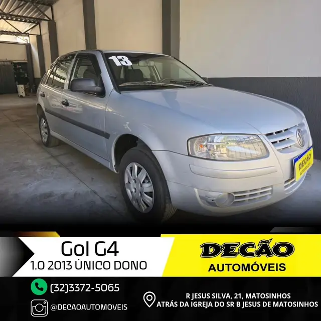 Carro Volkswagen Gol 2013 1.0 8V (G4)(Flex)2p